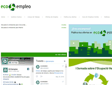 Tablet Screenshot of ecoempleo.com